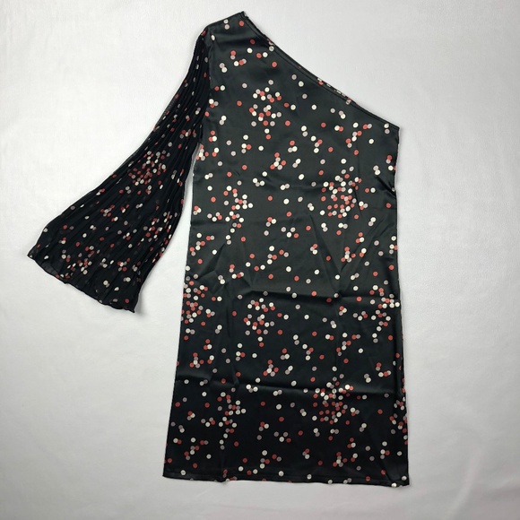 Asymmetrical Polka Dot party dress XS - Picture 3 of 6